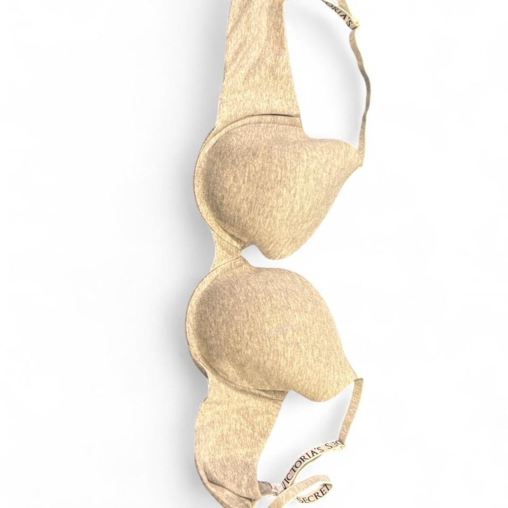 Victorias Secret T-Shirt Bra Lightly Lined Full Coverage Tan Heather 36C‎ C80